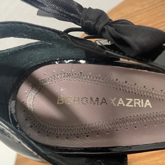 BCBG Maxazria Black Patent Leather MaryJane Heels NWOT Sz 7 - Picture 5 of 7